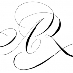 Laurent Rebena calligraphie creation Monogramme Rothschild luxe anglaise elegance