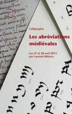 Laurent Rebena calligraphie stage 2013 07 Quelques cursives gothiques médiévale chartes