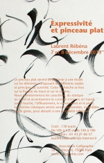 Laurent Rebena calligraphie stage 2013 12 Expressivité et pinceau plat