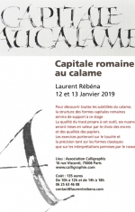 Laurent_Rebena_calligraphy_master_Workshop_Capitale_Romaine_Calame