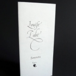 Laurent Rebena calligraphie sonnets Louise Labé encre plume papier cadeau