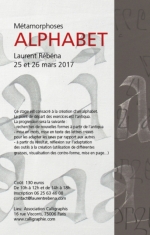 Laurent Rebena calligraphie calligraphy stage workshop metamorphoses